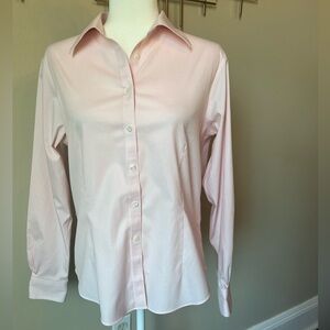 Brooks Brothers Women’s Button Up Blouse Light Pink